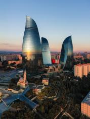 Flame Towers, Baku, Azerbaijan