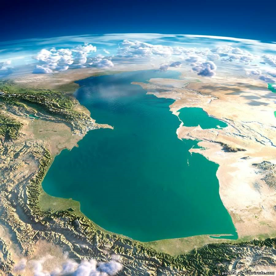 Caspian Sea 3D